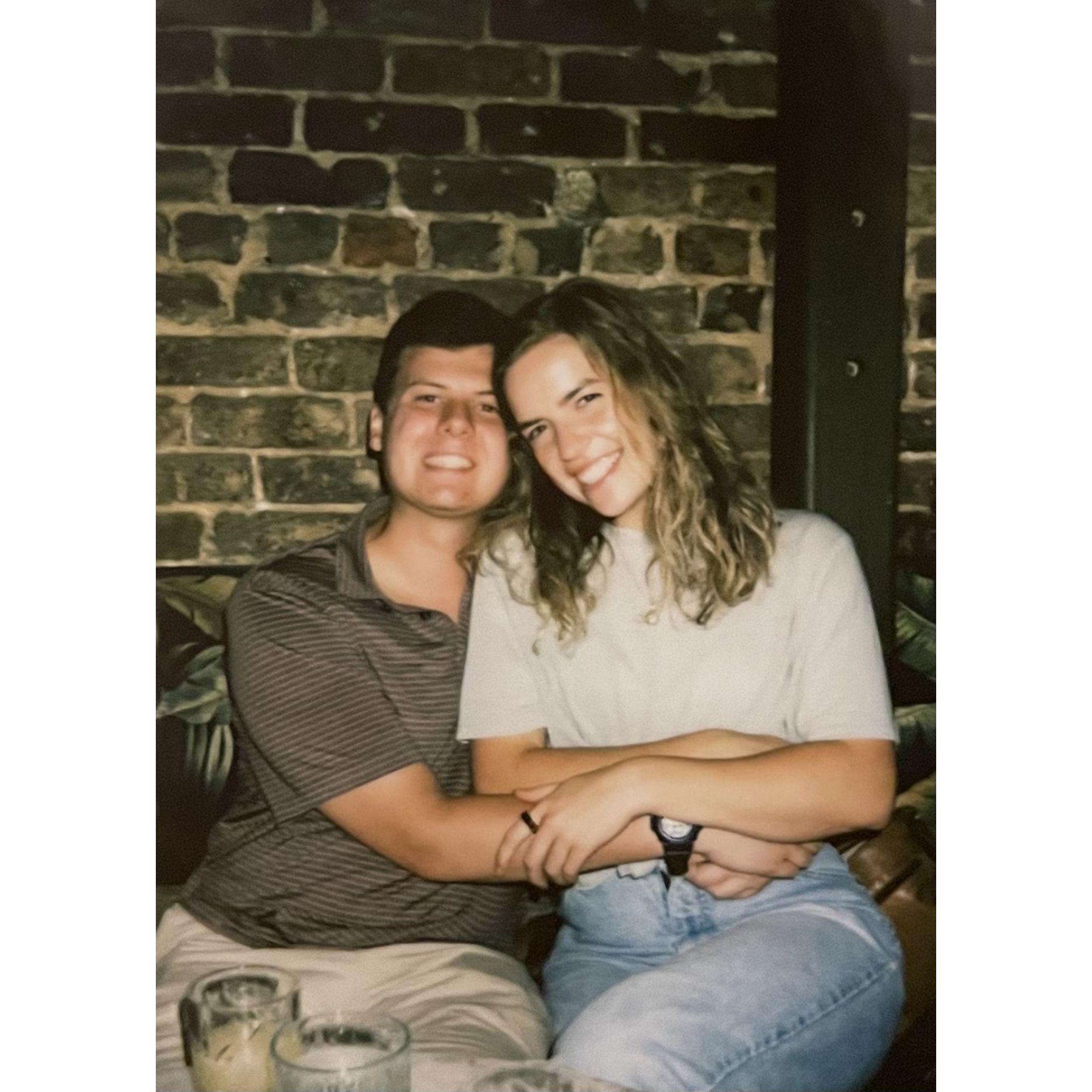 A fun night out together during our long-distance summer. July 2022