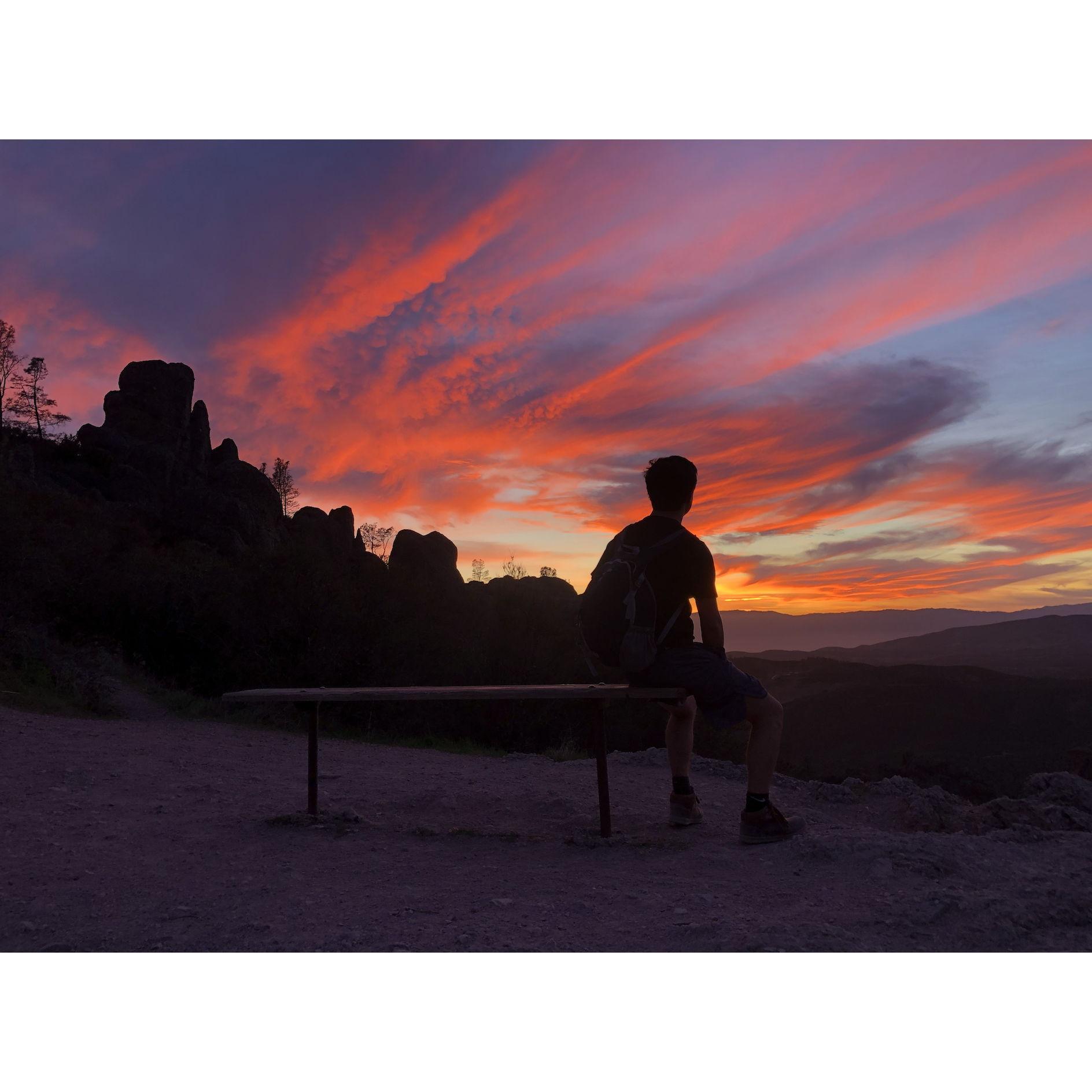 Our first US National Park trip (Pinnacles) in 2020! FF: We have now visited 21 US NPs together.