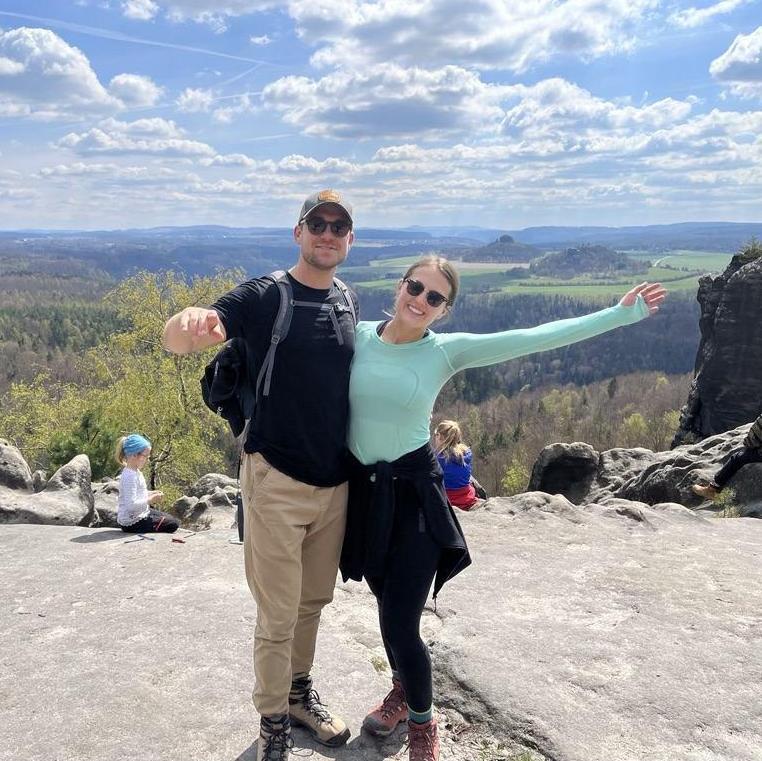 A hike in Saxony