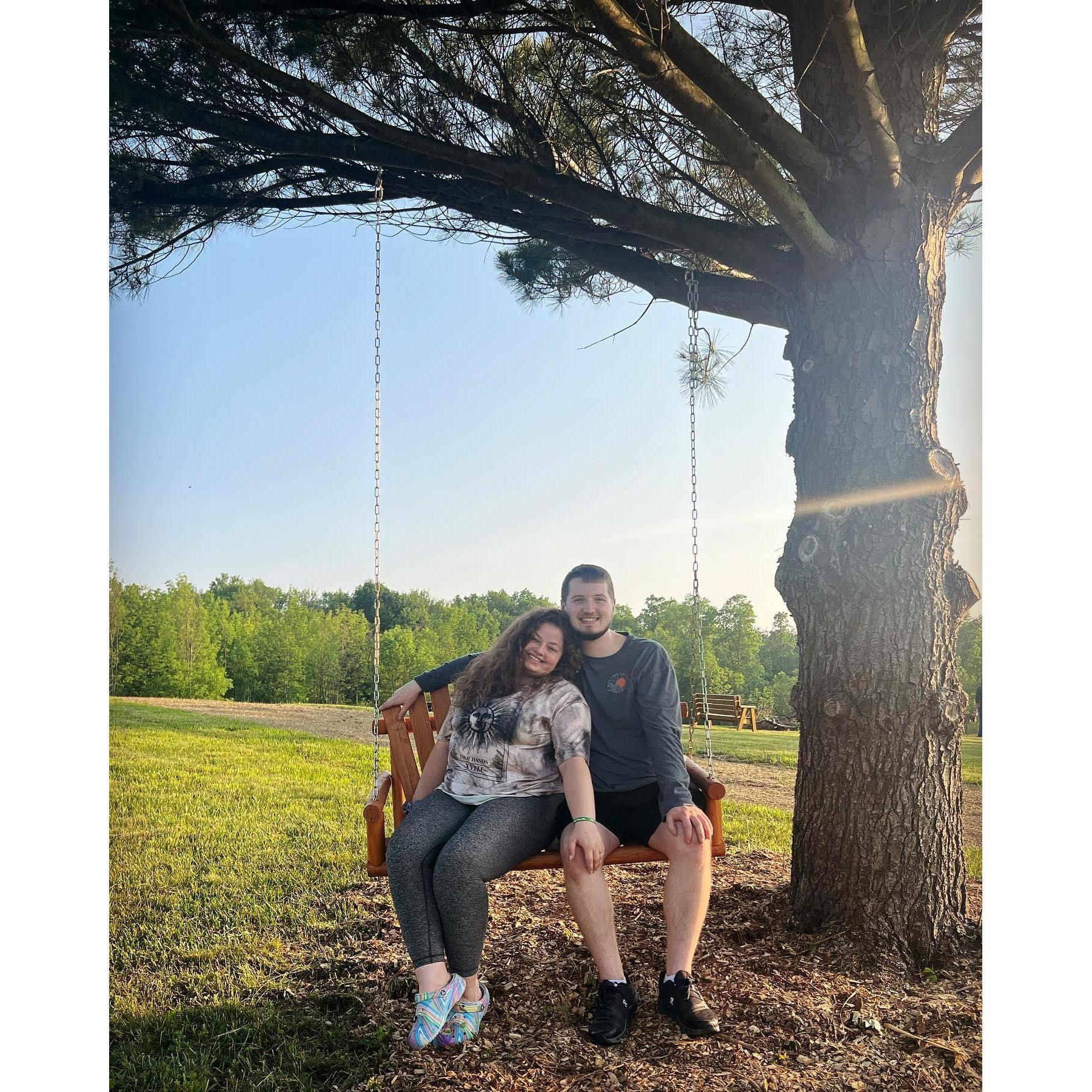 Pic creds El'excia, but creds also gotta go out to Steve for the beautiful landscape