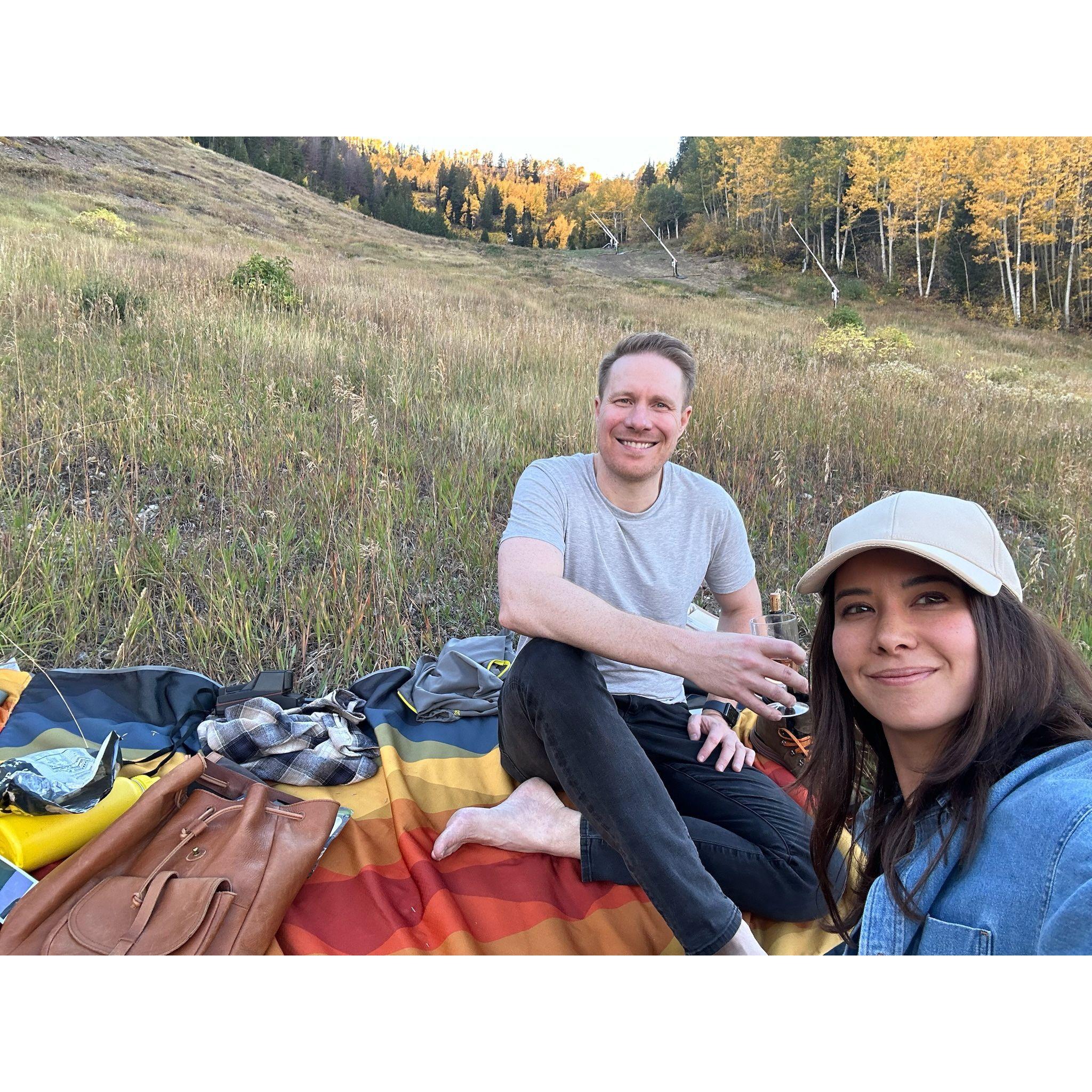 Aspen, CO Sept '24 - our engagement!