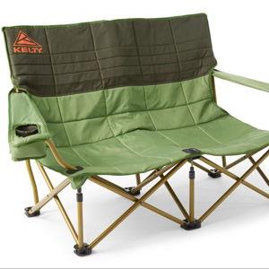 Kelty Low Loveseat in Dill/Duffle