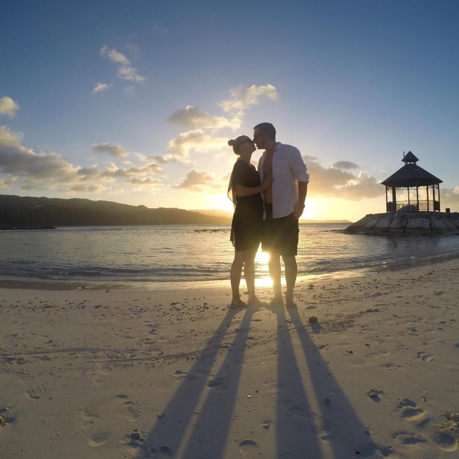 The first international trip, Jamaica