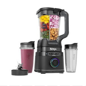 Ninja - Detect Power Blender Pro + Personal Single-Serve, BlendSense Technology, 1800PW, 72 oz. Pitcher, To-Go Cups - Black