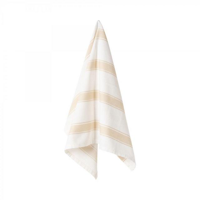 Casafina Alessa Kitchen Towel, Natural Stripes