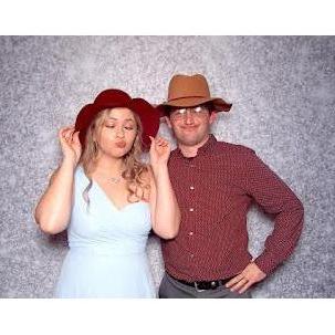 Having a good time at the Taylor Wedding