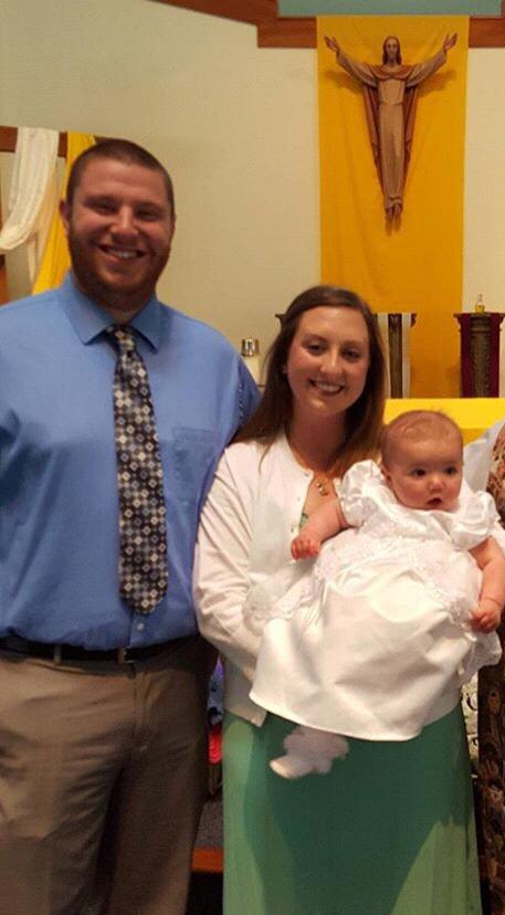 Celebrating Emma's Baptism