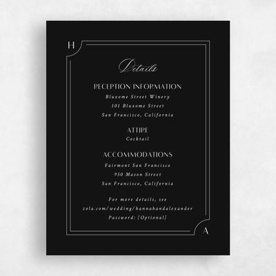 Black Wedding Enclosure - Lynx