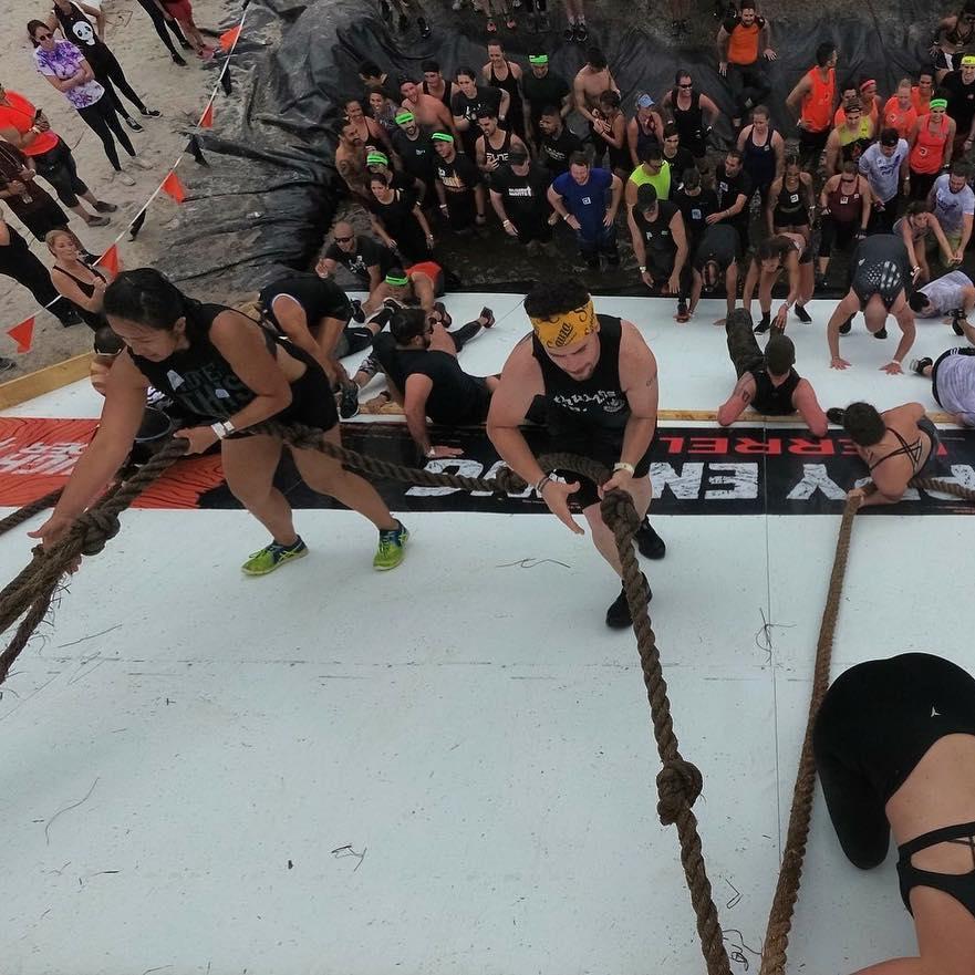 accomplishing the Tough Mudder Miami together