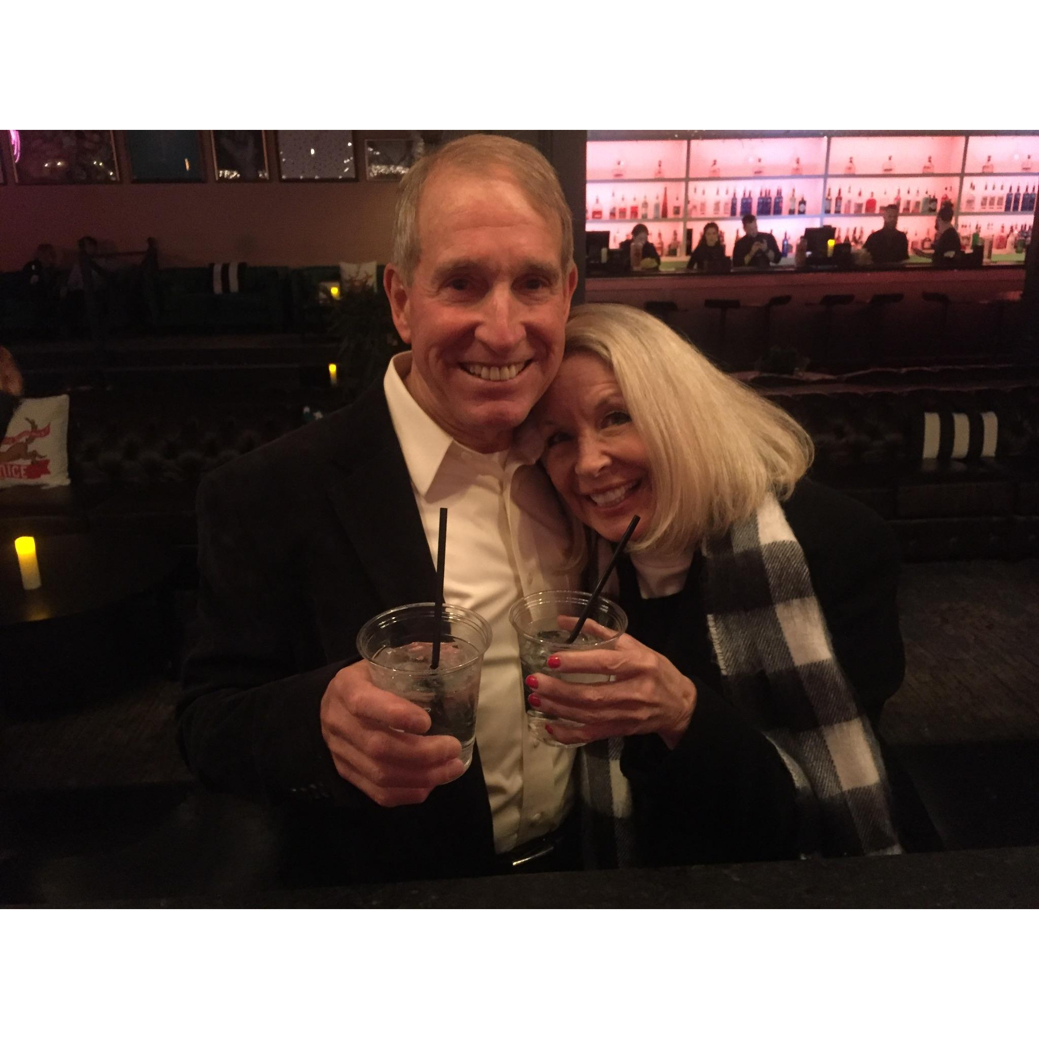 Meeting Drew for the first time at Greystone
