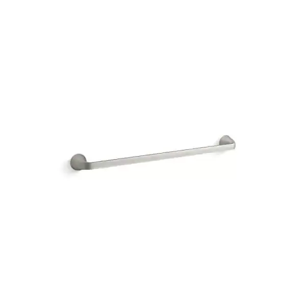 KOHLER Cursiva 24" Towel Bar in Brushed Nickel