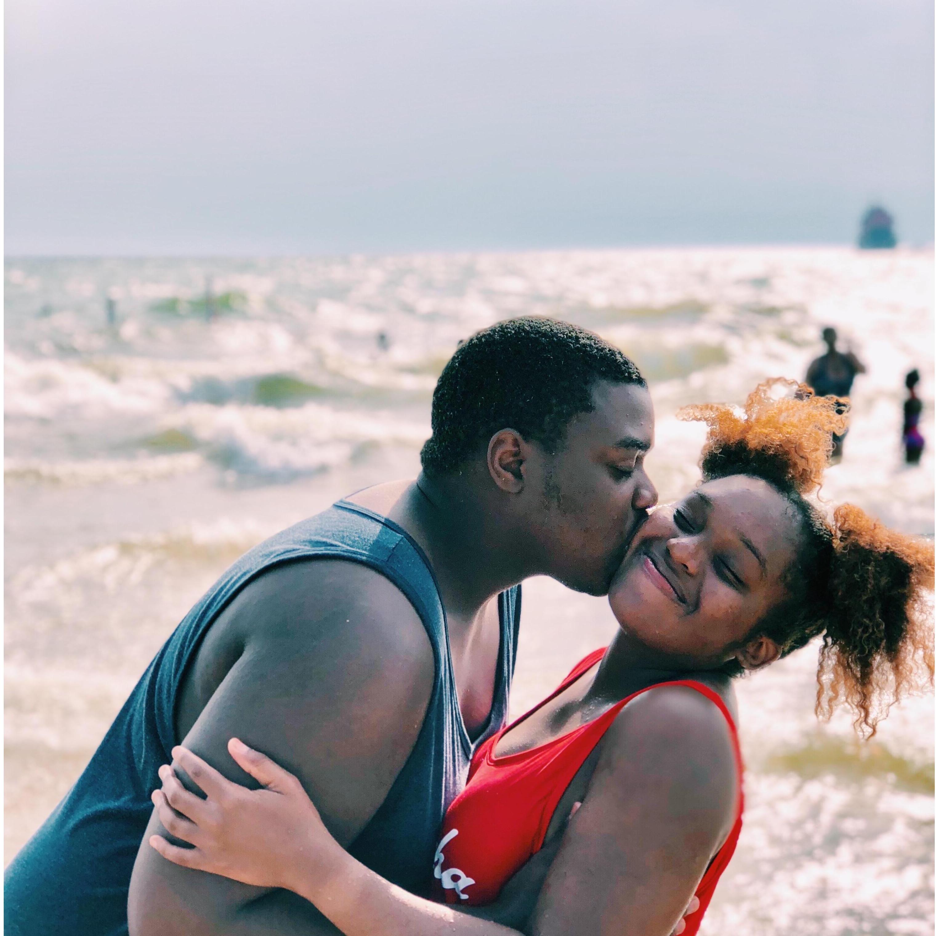 One of our favorite activities is going to the beach!