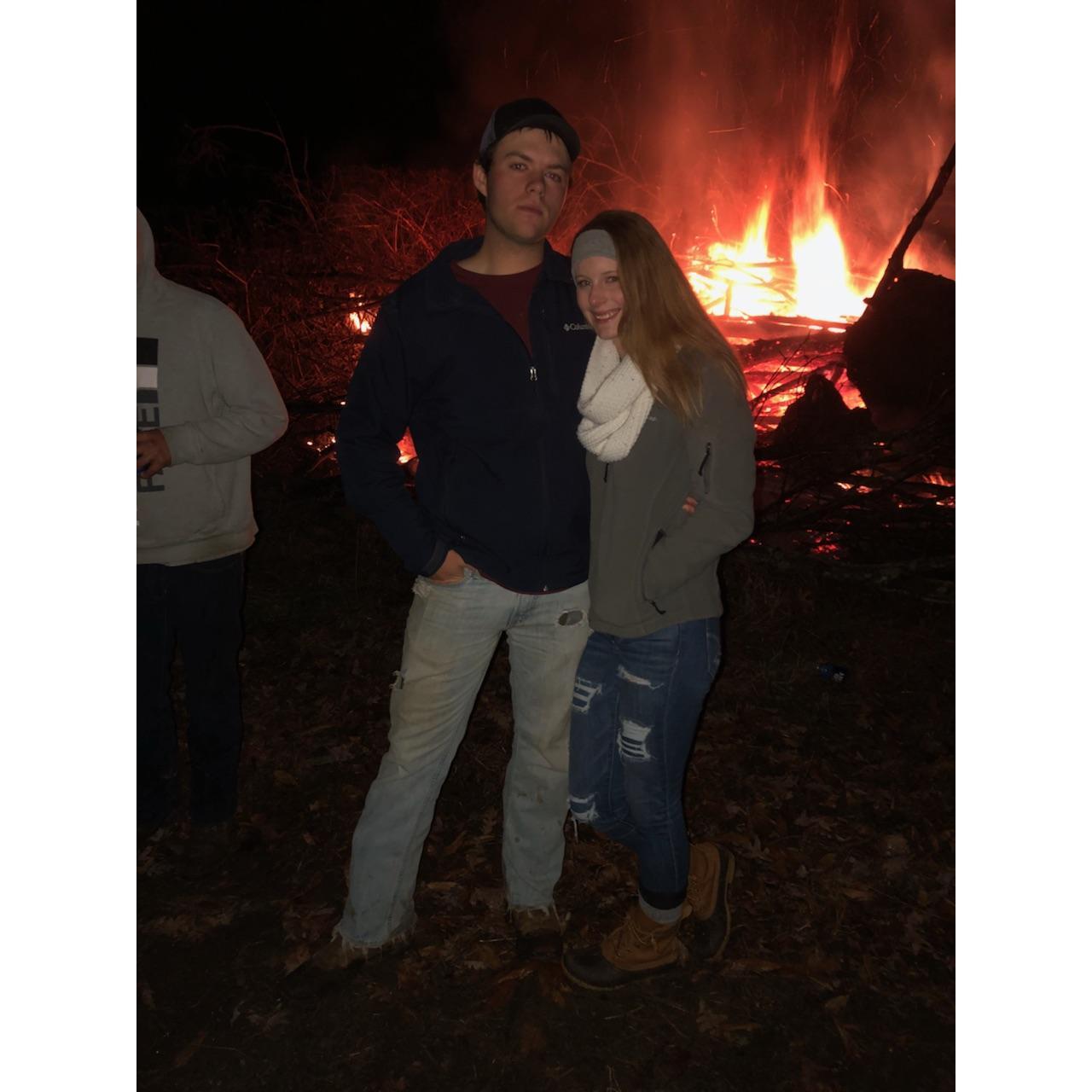 Our very first picture together.