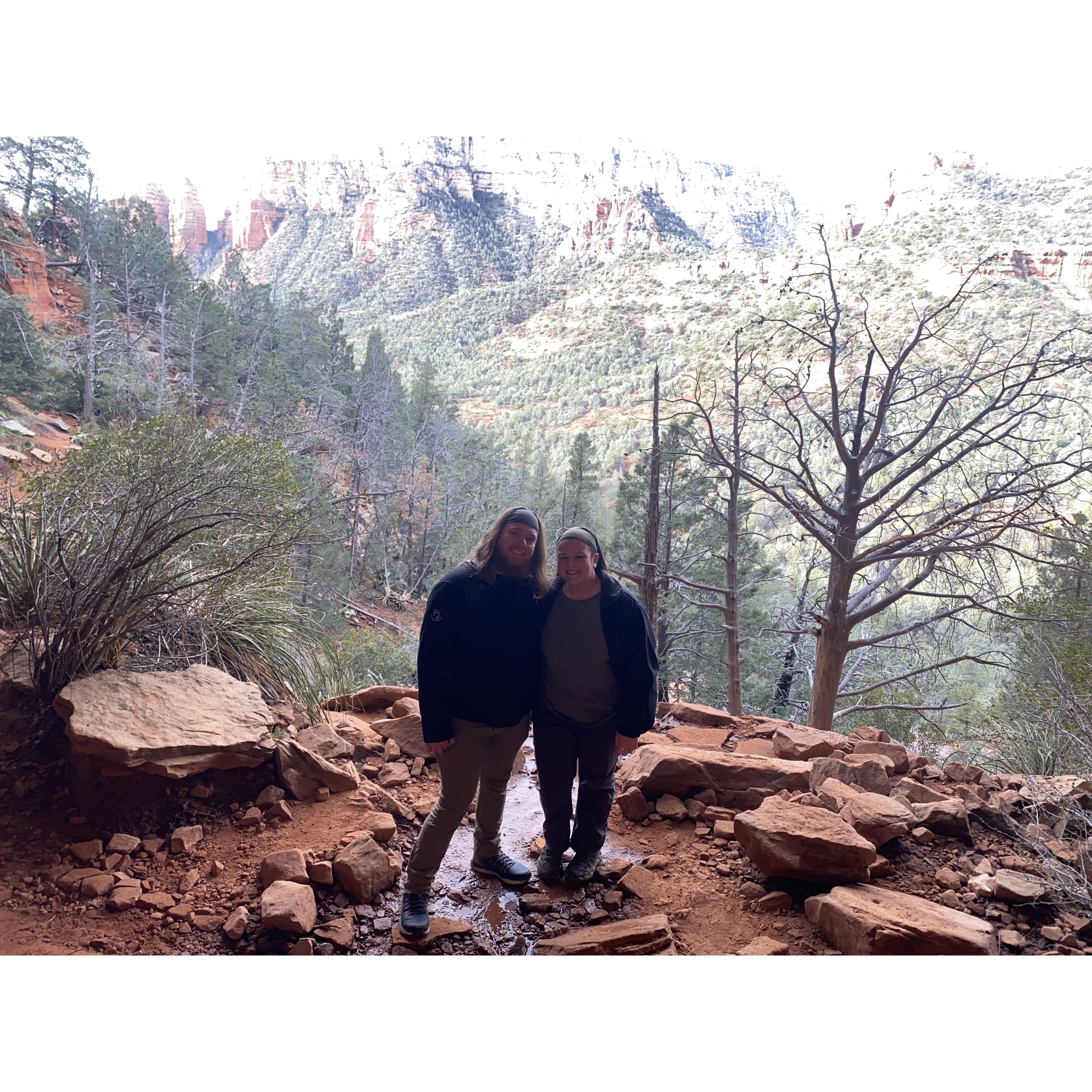 Beautiful hike in Sedona