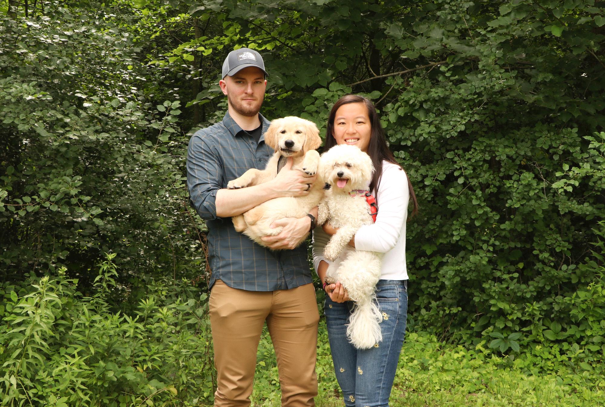 Tevin, Natalie, Snowball and Kaiser!