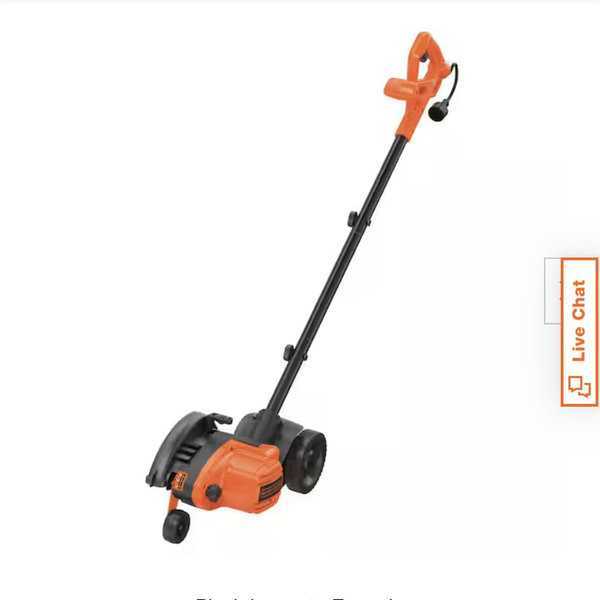 BLACK+DECKER 7.5 in. 12 Amp Corded Electric 2-in-1 Lawn Edger & Trencher LE750
