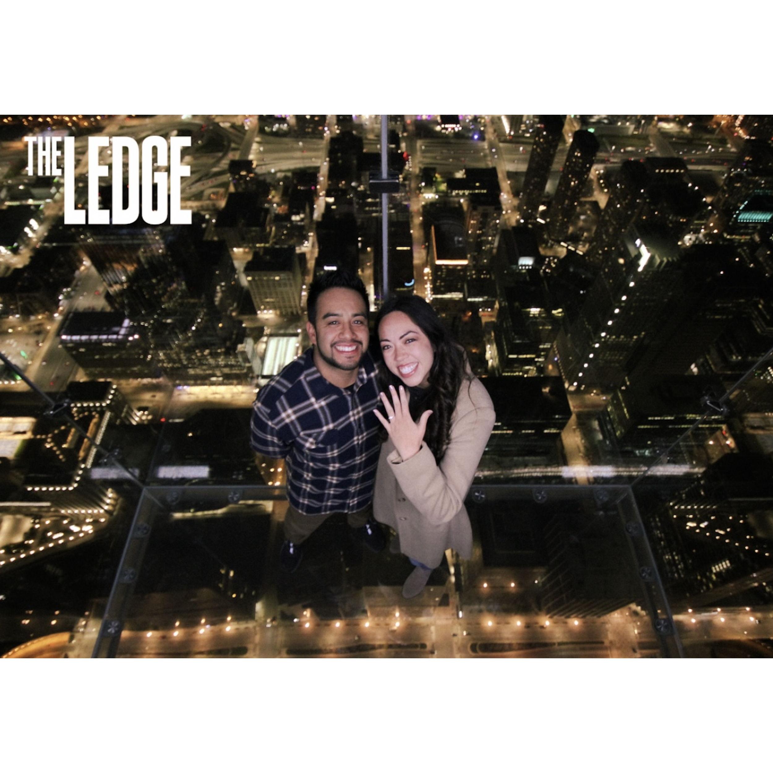 Right after I said, "Yes!" (: