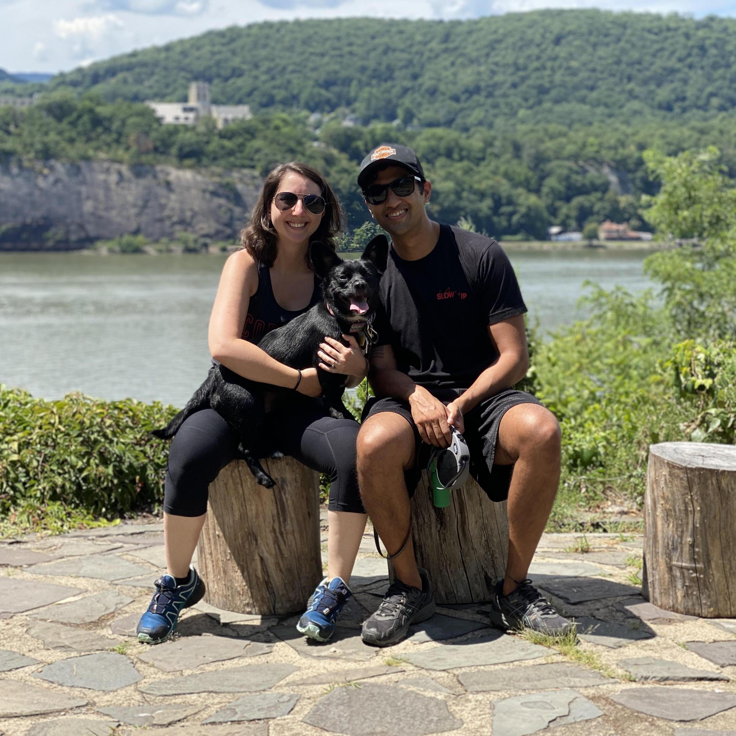 Piyal's Proposal Day! Hudson River. August 1, 2020.