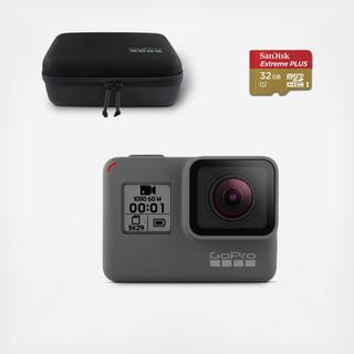 HERO Camera with 32GB SD Card and Casey Carrying Case