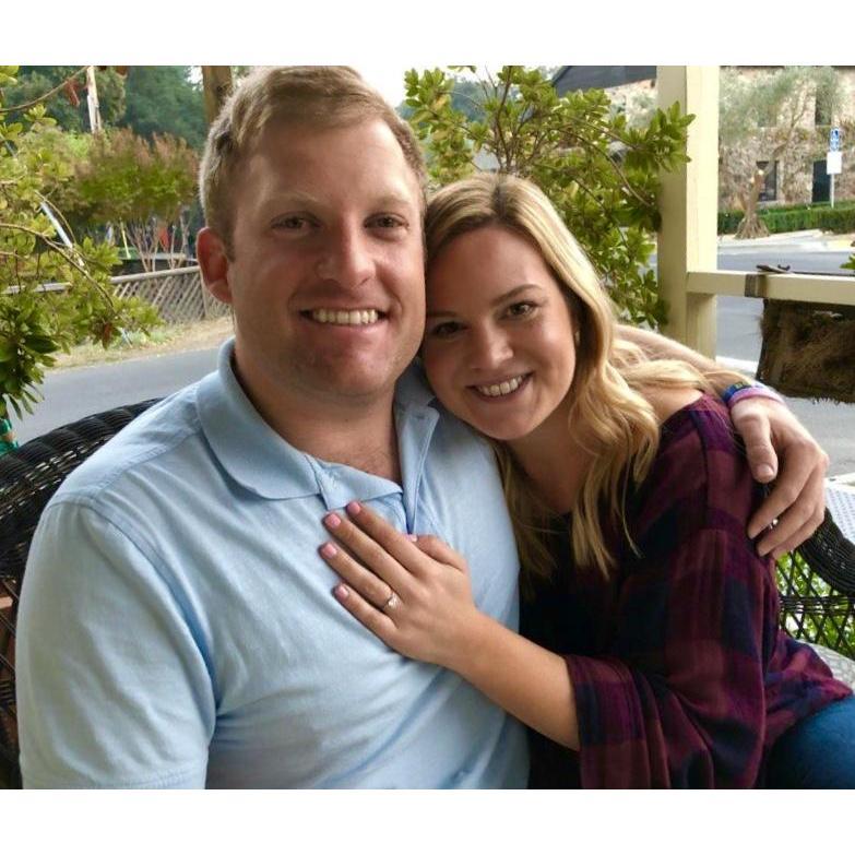 We're engaged!