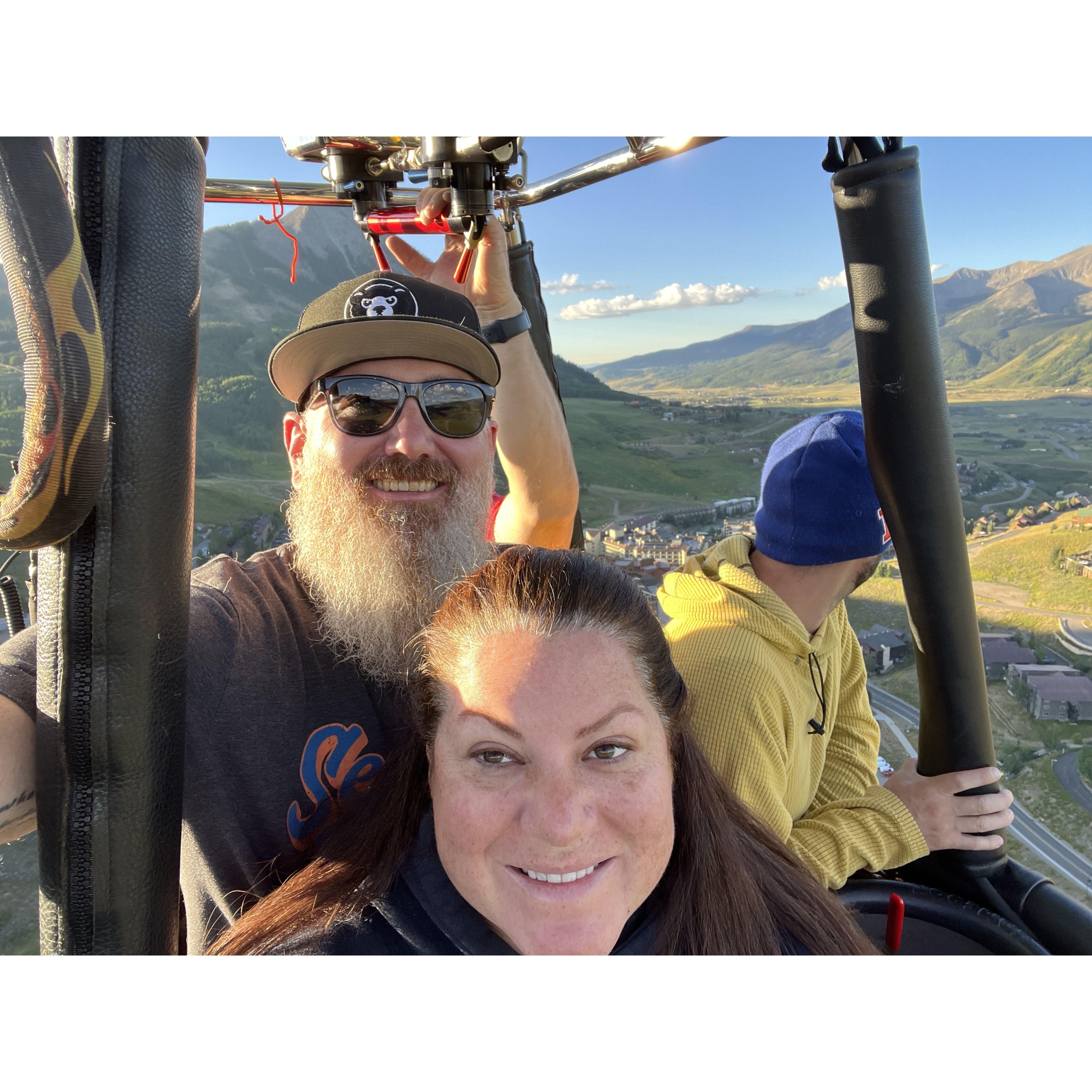 Ballooning in Crested Butte in July 2023