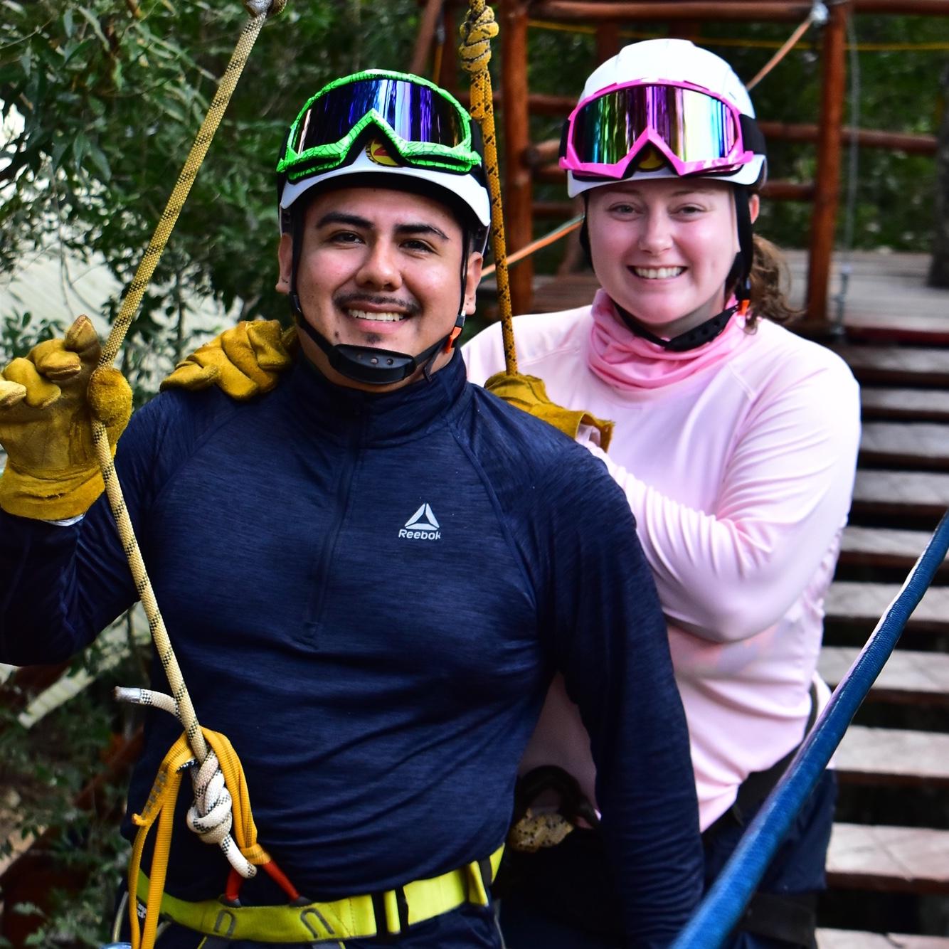 Tavo is an adrenaline seeker
-Chelsea