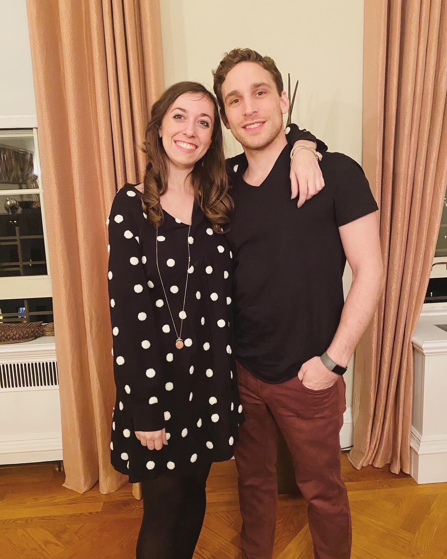 The first of many dinners on the Upper East Side, at Dan’s childhood home.