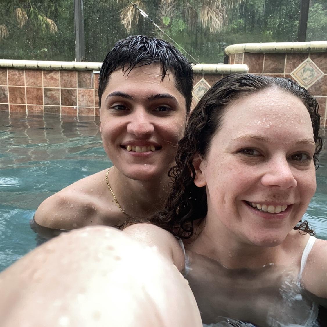 Pool day in FL