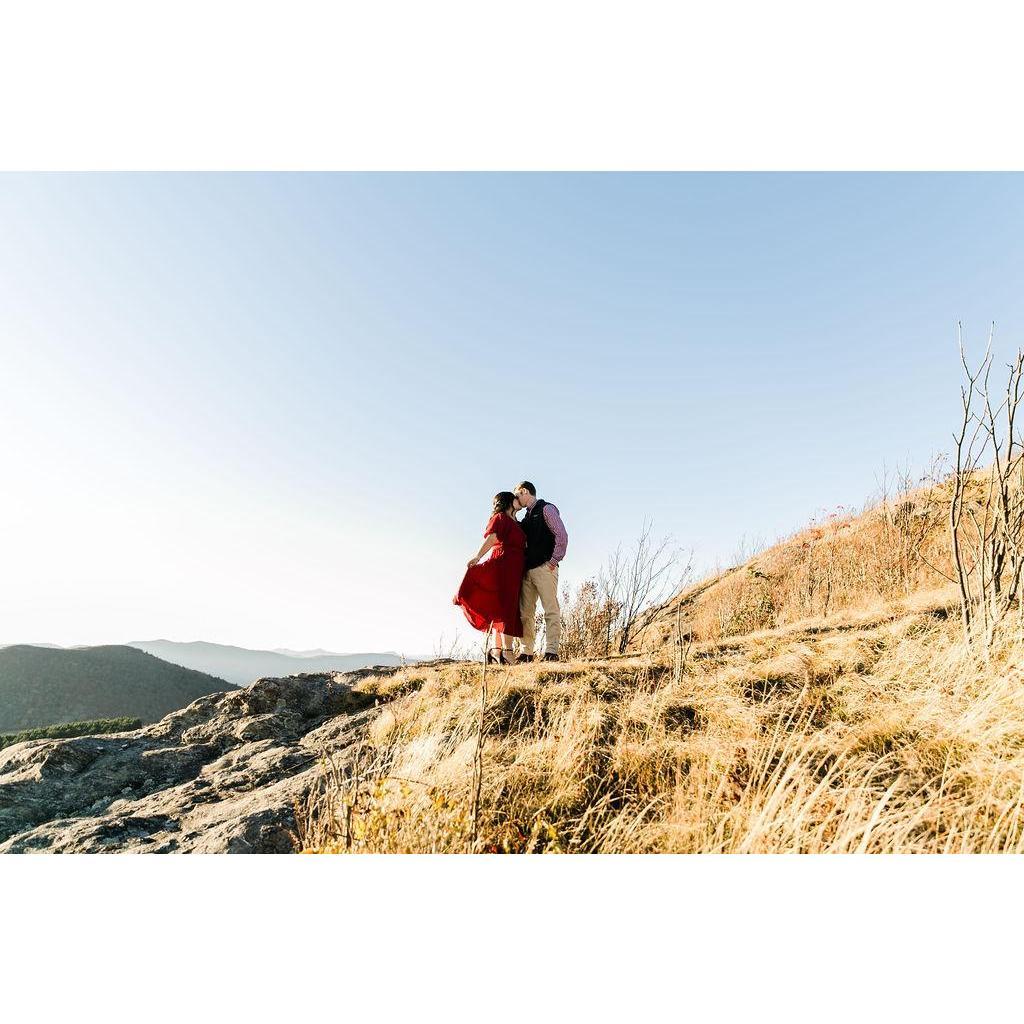 Engagement photos in the mountains.
Photographer: Amber Hatley Photography
