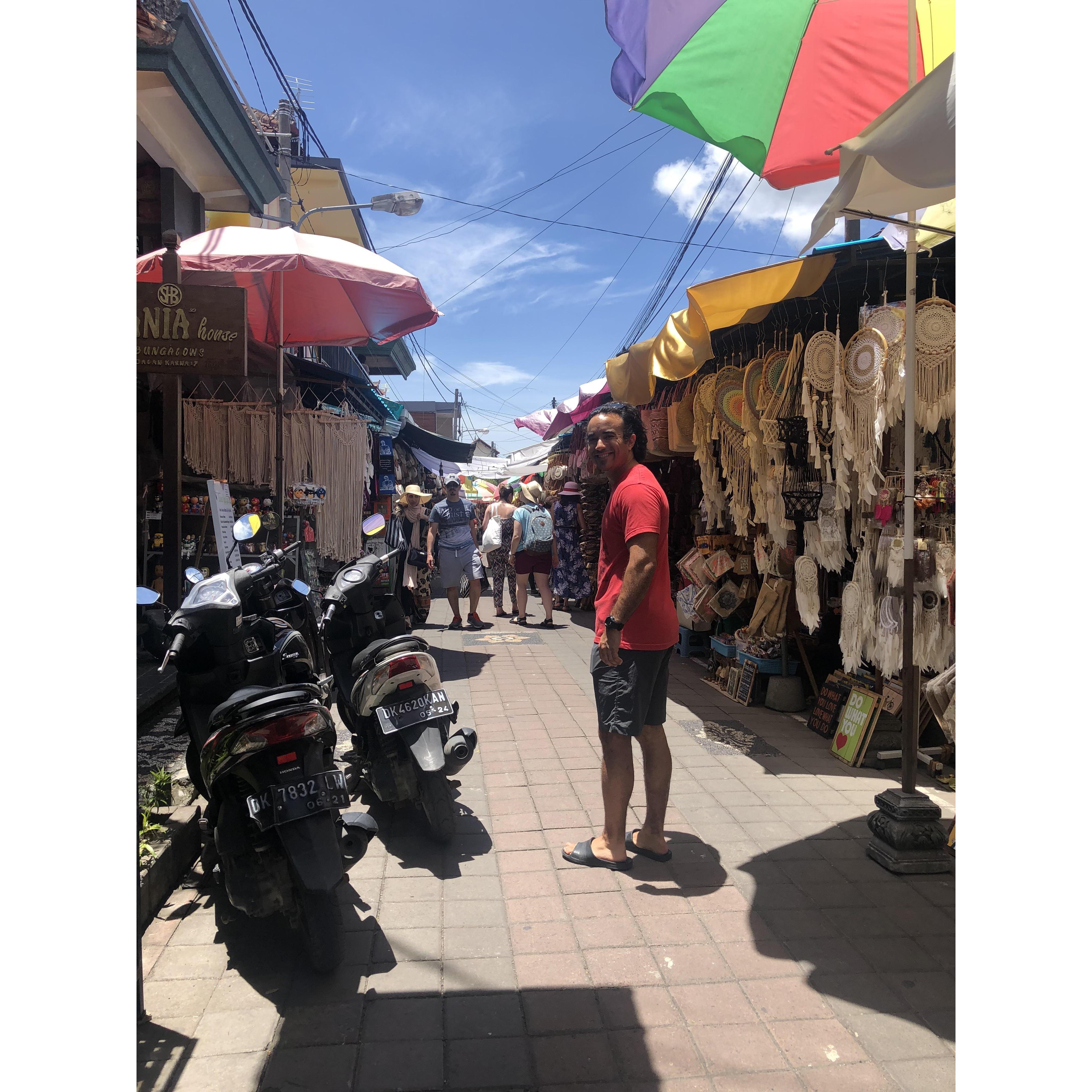 Super tourist in Bali