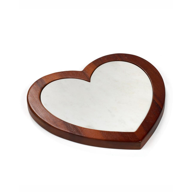 Nambé Eat Your Heart Out Cutting Board Set, 2 Piece