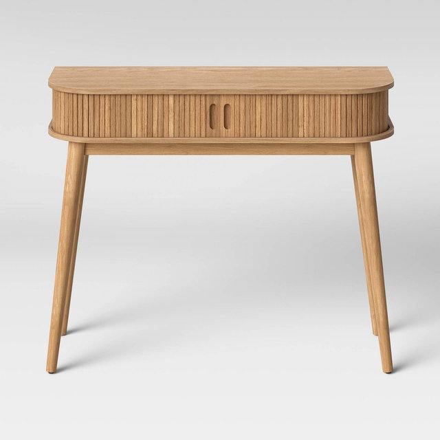 Adelpha Console Table with Sliding Doors Natural - Opalhouse™