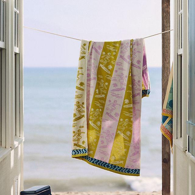 Gela Cotton Jacquard Beach Towel