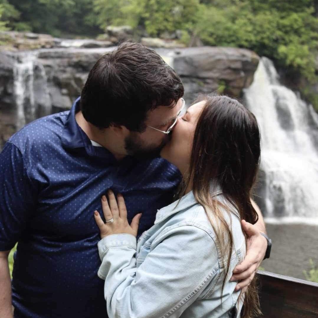 8.17.24 black water falls- Our engagement day 🤍