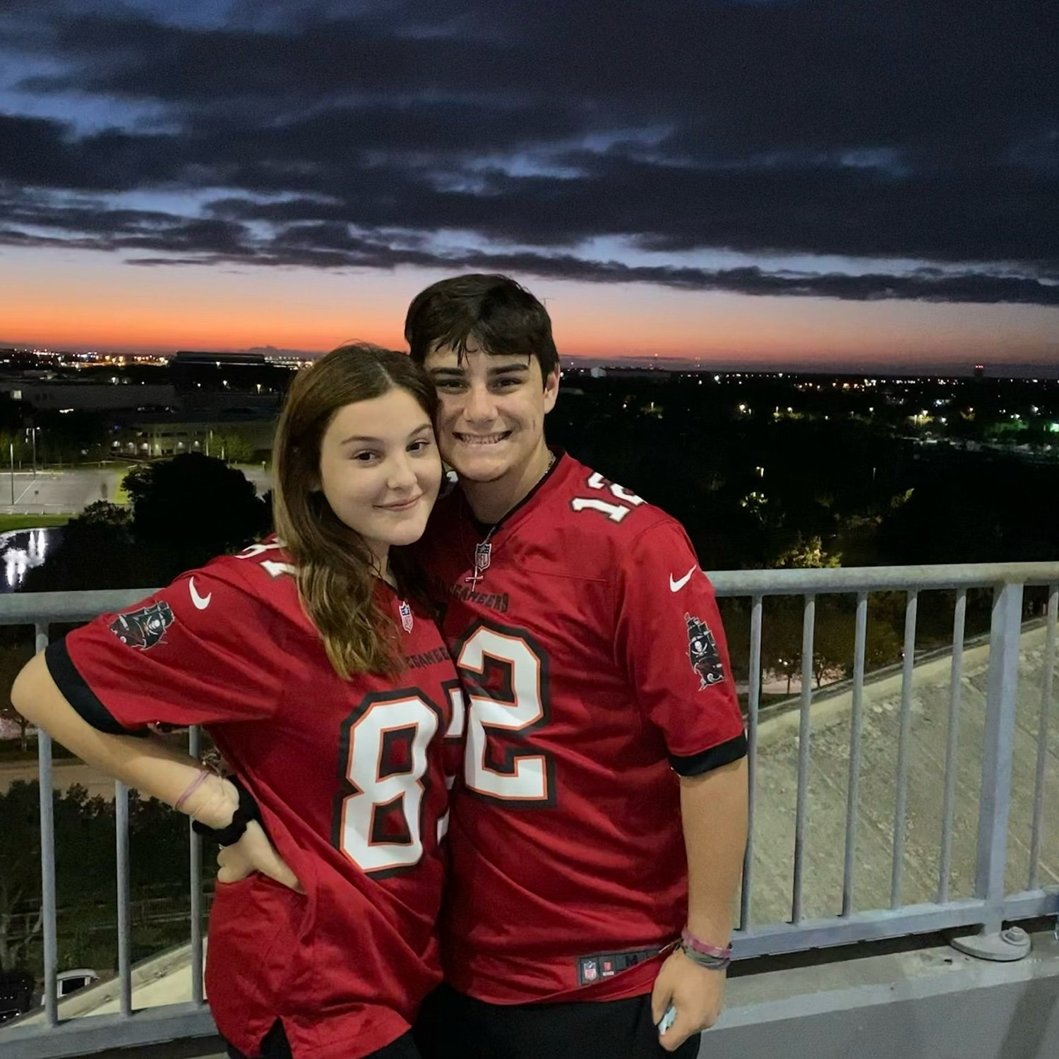 First Bucs game together!