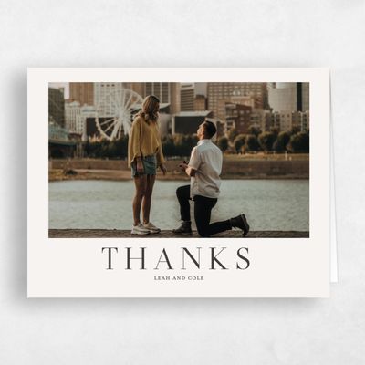Multi-Colored Wedding Thank You - Alpino Photo