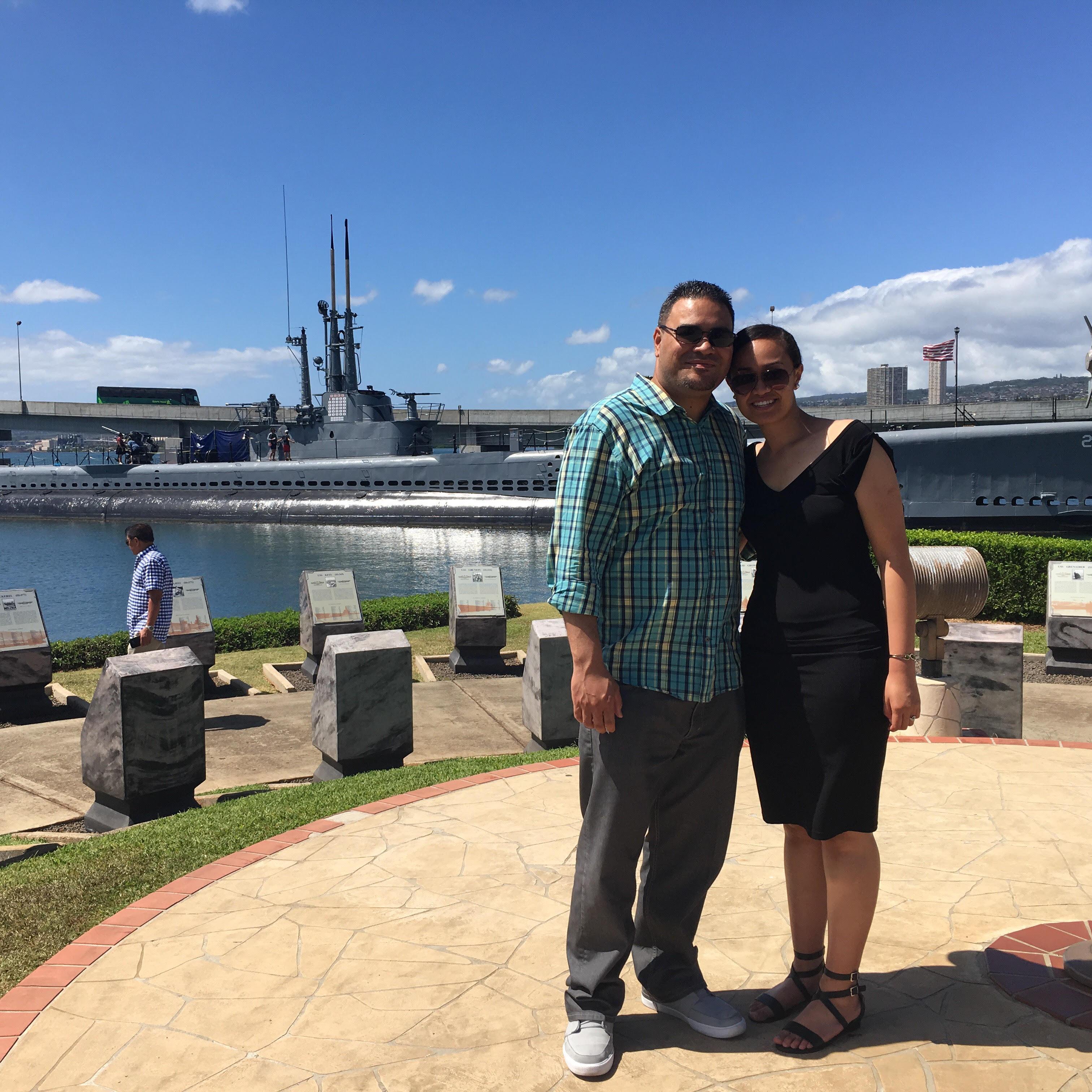 @Pearl Harbor with my love