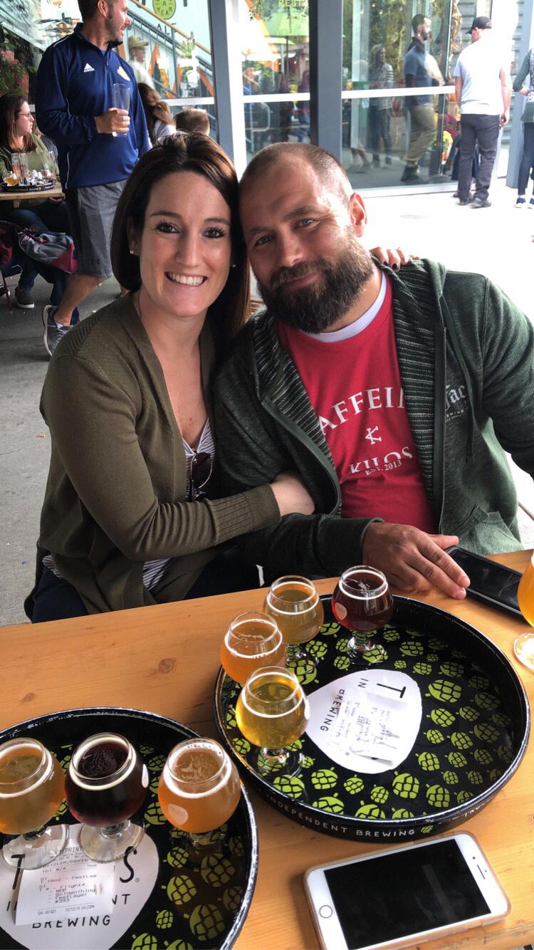 Doing what we love, visiting breweries (Troegs)