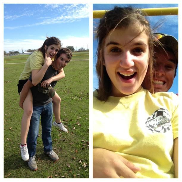 When we took my brother and sister to the park years ago!