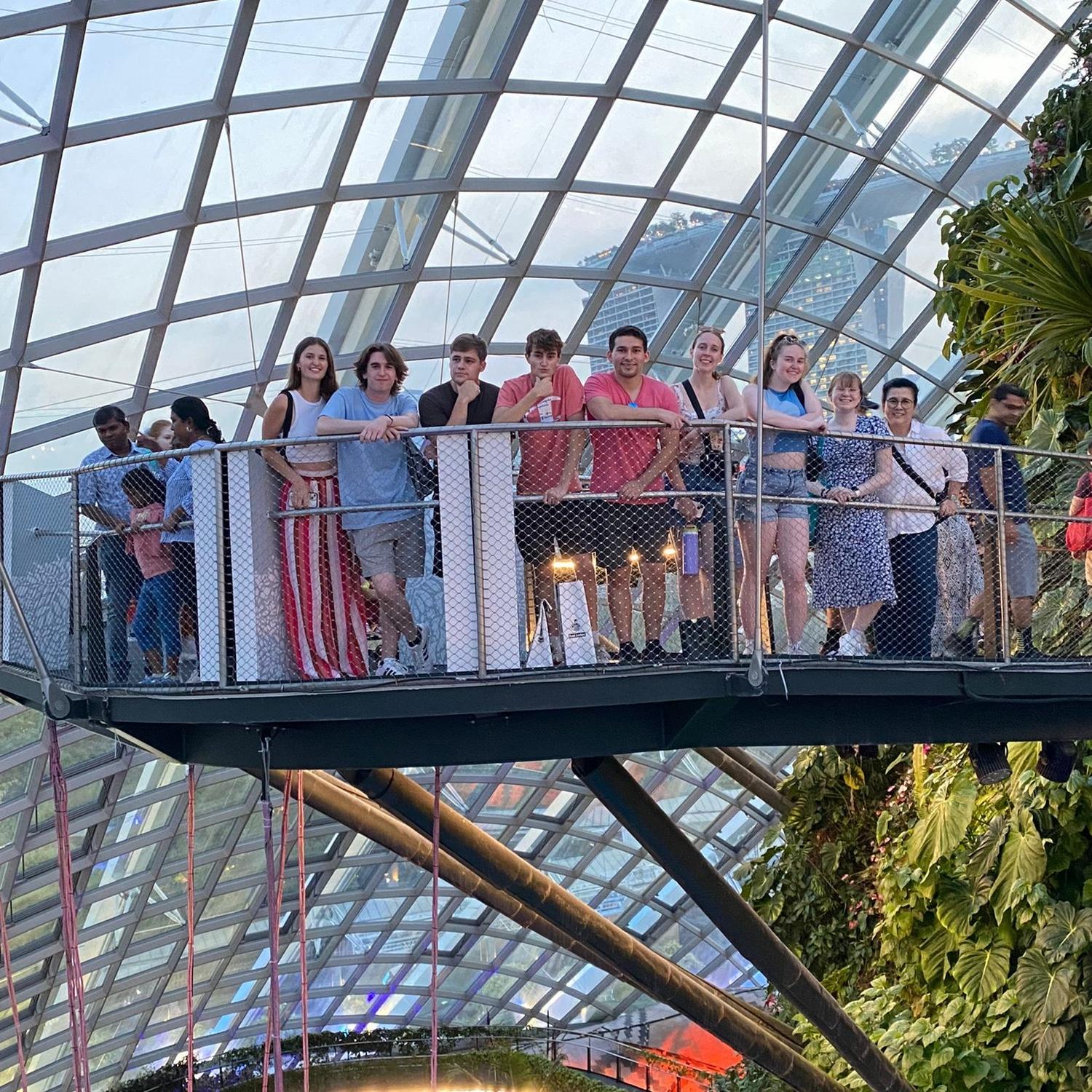 Touring around Singapore in the first week