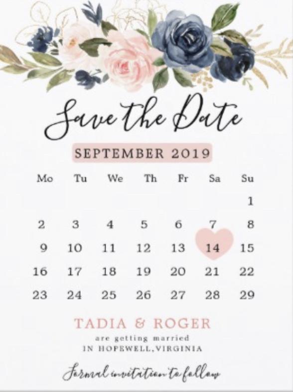 The Wedding Website of Tadia Shaw and Roger Rives Jr