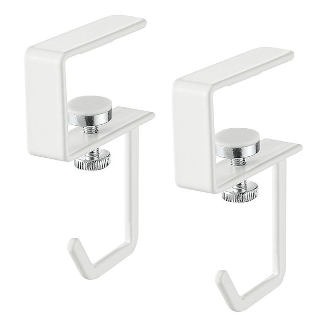 YAMAZAKI Home Plate Under Shelf Hanger - Set of 2, Multipurpose Hanging Storage Organizer - Steel