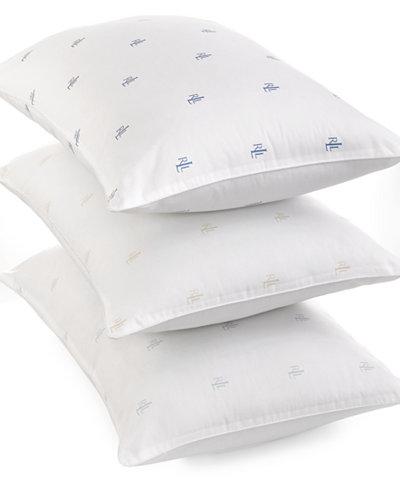Logo Medium Density King Pillow, Down Alternative