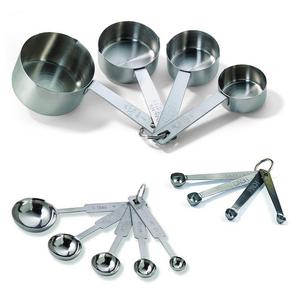 Tablecraft - TableCraft H726 Bakers Dozen Measuring Set Includes Measuring Spoons, Measuring Cups and Spice Spoons