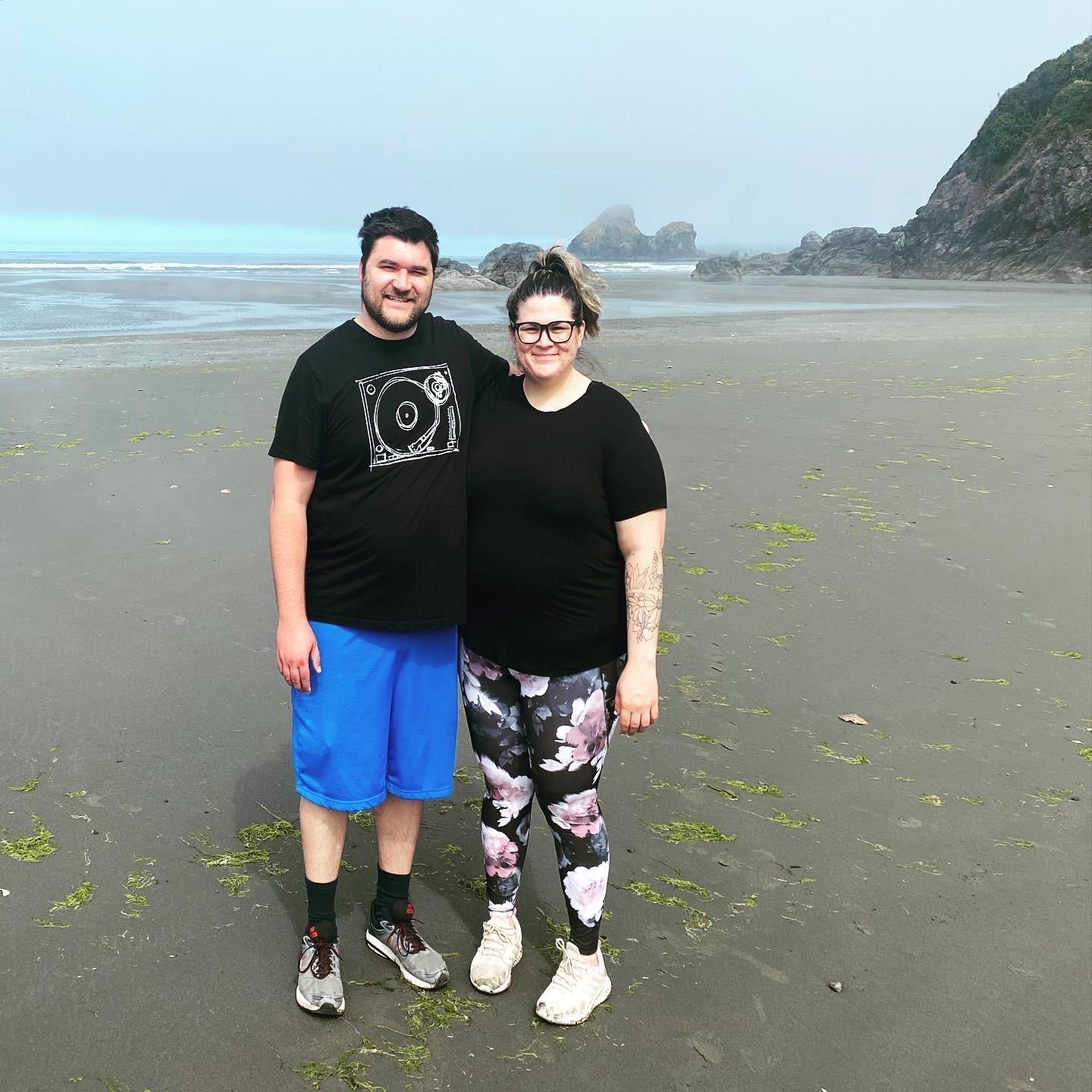 Moonstone Beach.