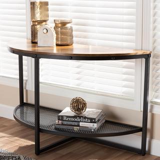 Chesson Half Moon Console Table