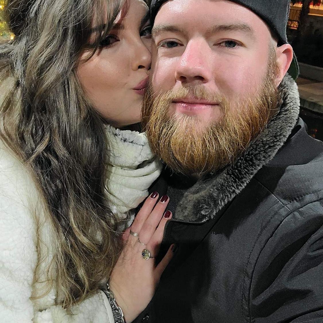 Our first Christmas together in our fav place - the San Antonio Riverwalk