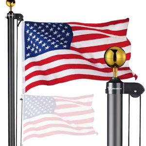 20 Ft Aluminum Sectional Flagpole