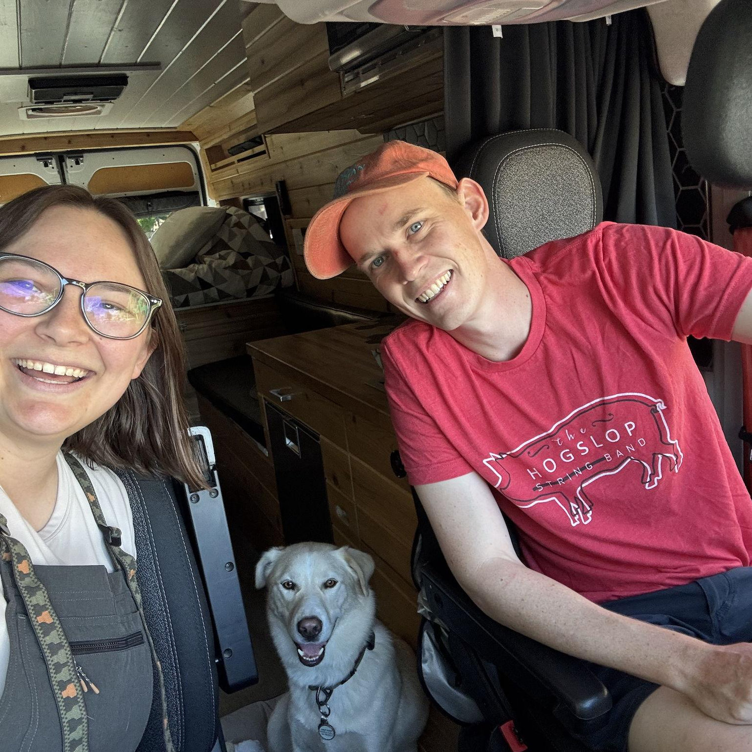 Van life with Winslow