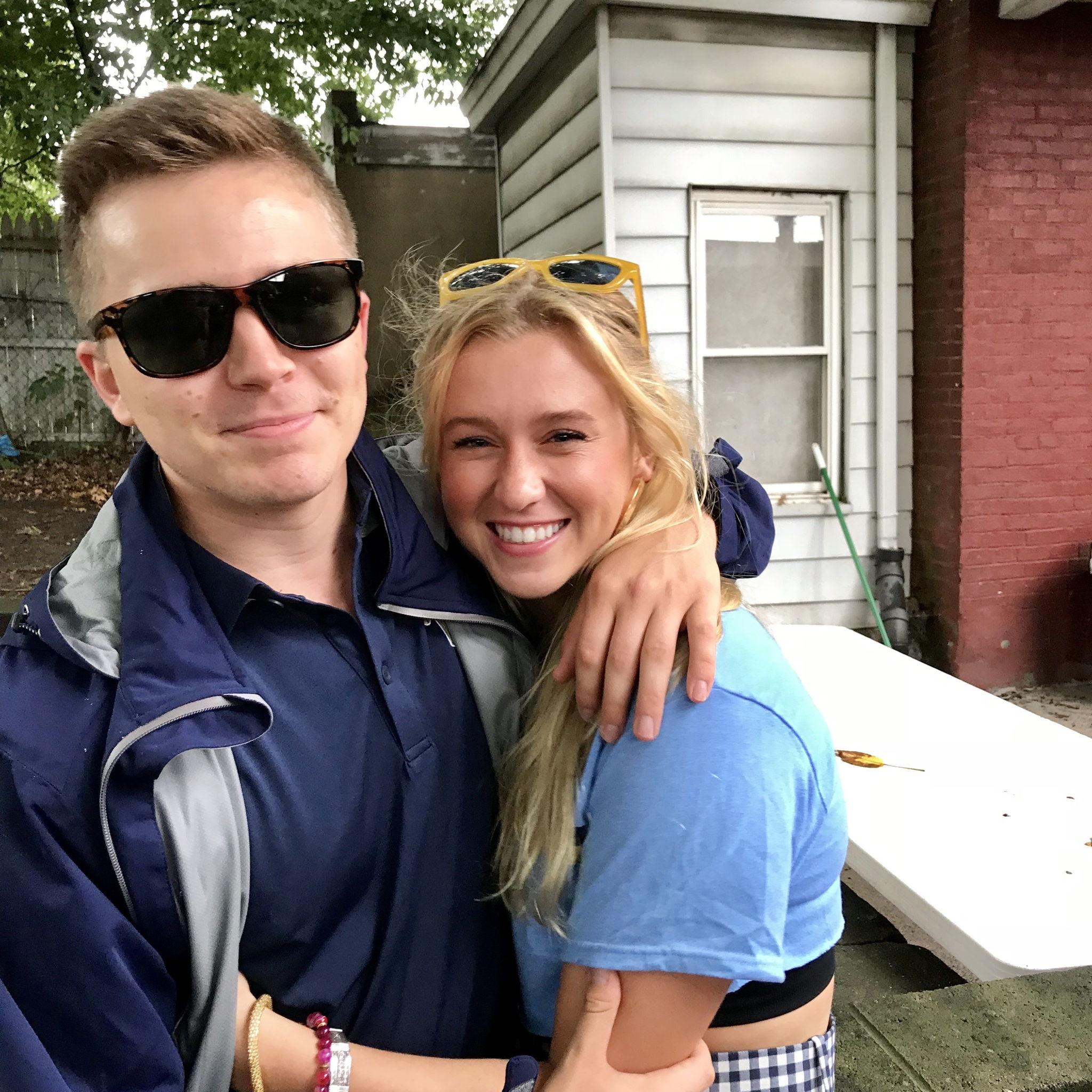 Senior year Pitt tailgate :)